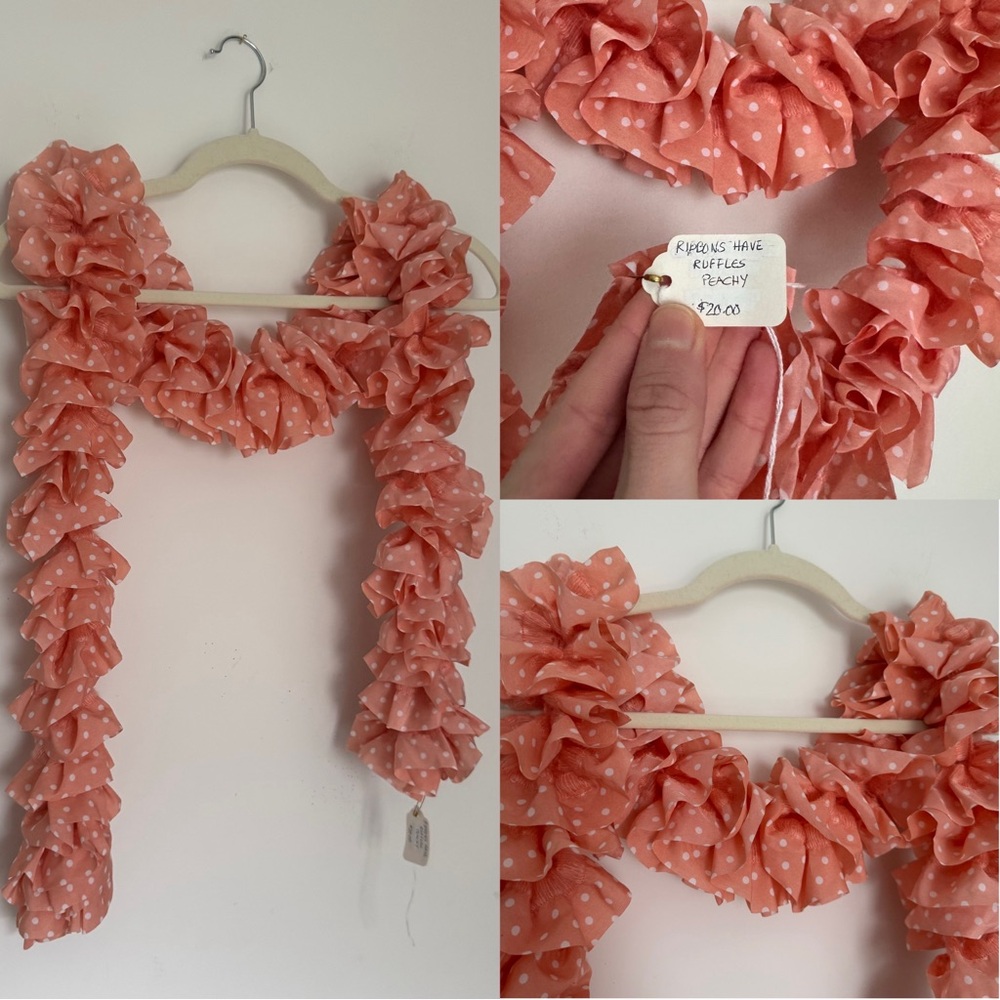 Handmade Crochet Skinny Scarf